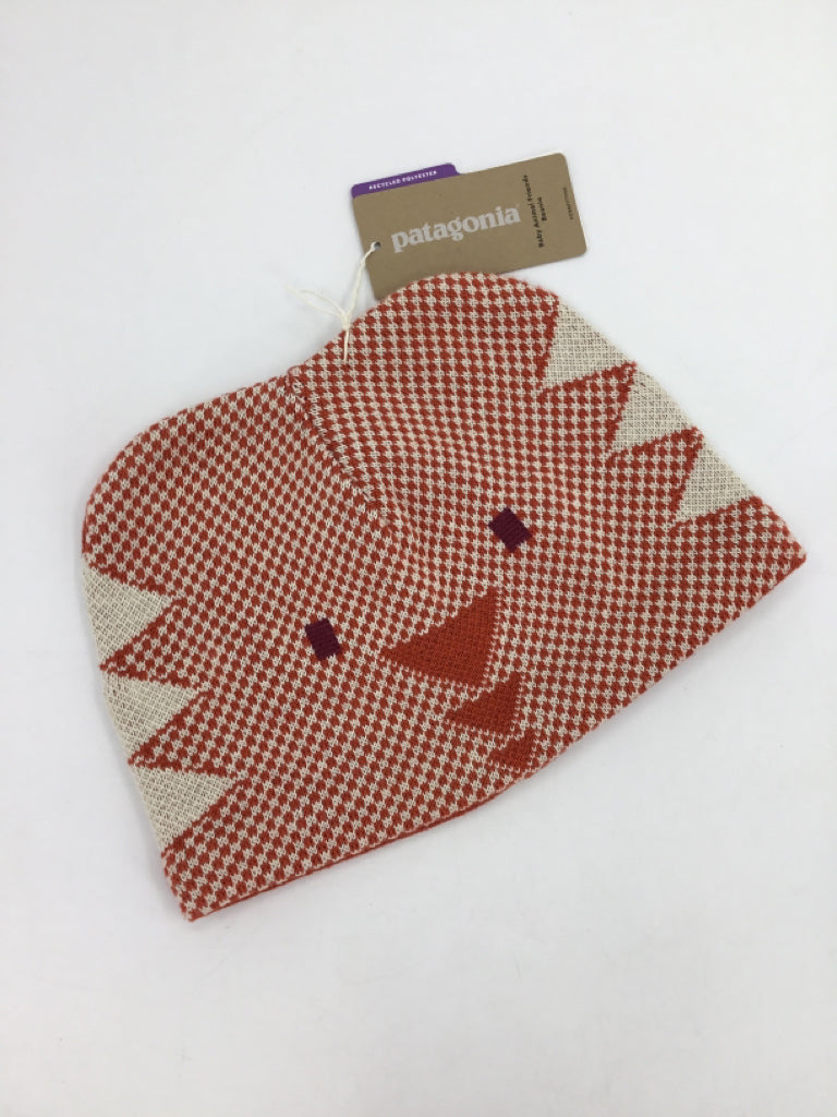 Patagonia Child Size 18-24 Months Orange Animal Print Hats - boys