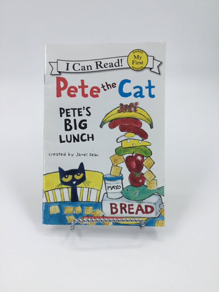 Pete the Cat: Pete's Big Lunch Paperback Book