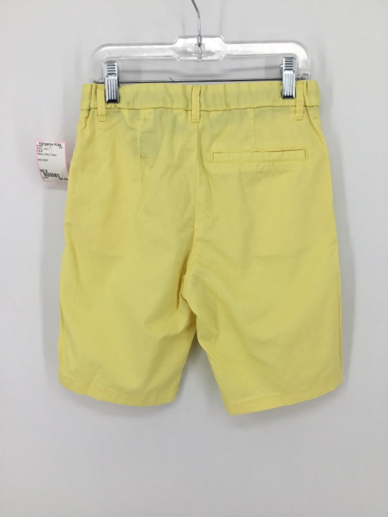 H & M Child Size 8 Yellow Solid Shorts - boys