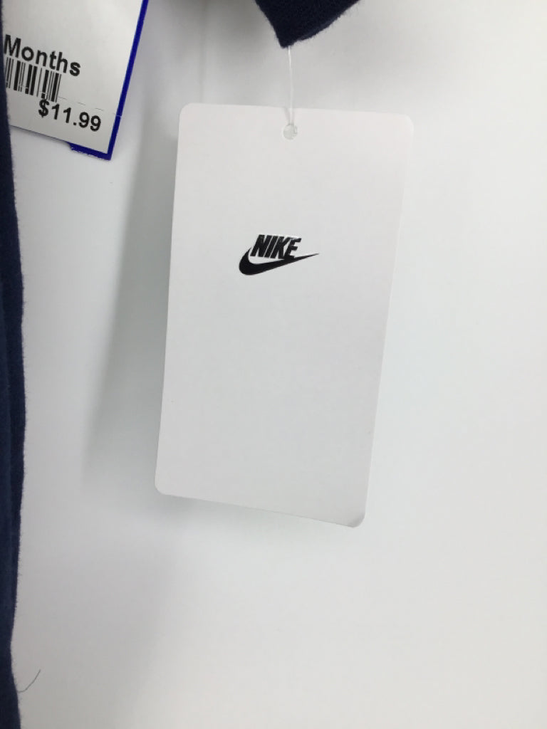 Nike Child Size 3 Months Navy screen printed Outfit - boys