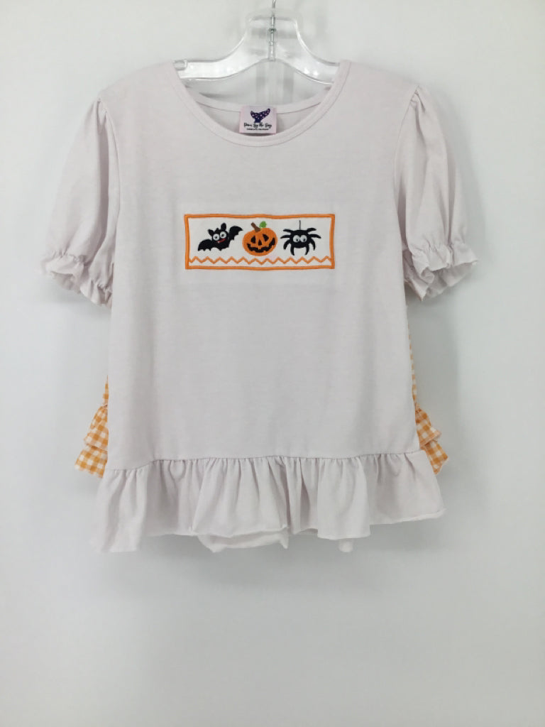 Down By the Bay Child Size 8 Orange Halloween Outfit