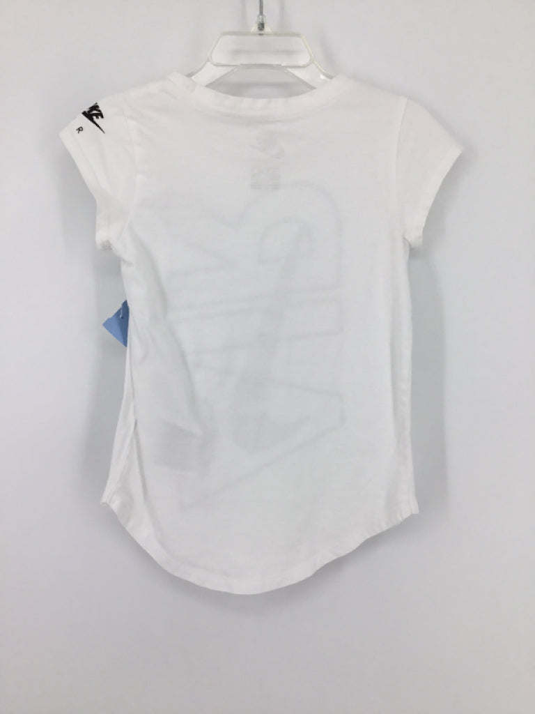 Nike Child Size 4 White T-shirt - girls