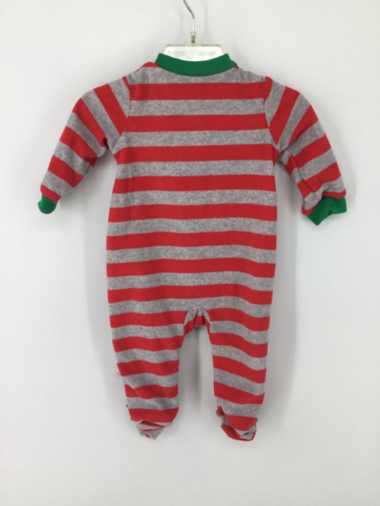 Just One You Made by Carters Child Size 3 Months Red Christmas Sleeper