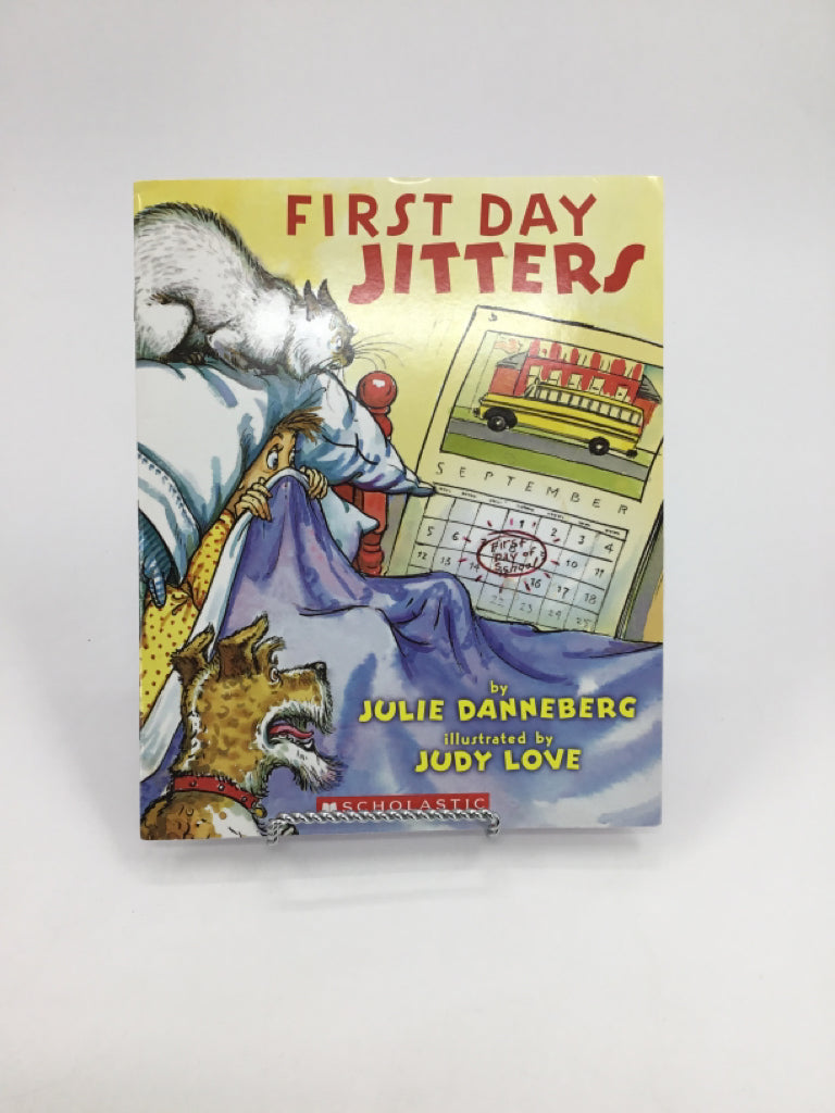 First Day Jitters Paperback Book