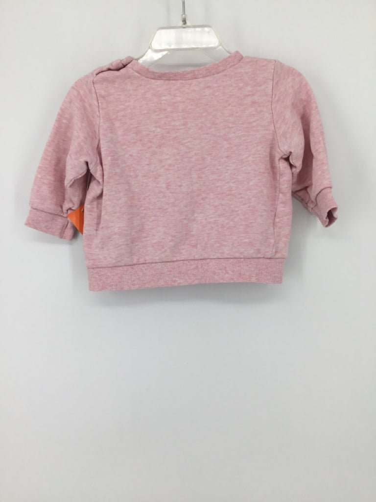 H & M Child Size 3-6 Months Pink Sweatshirt - girls