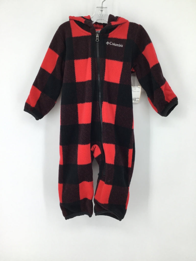Columbia Child Size 6-12 Months Red Checkered Outerwear - boys
