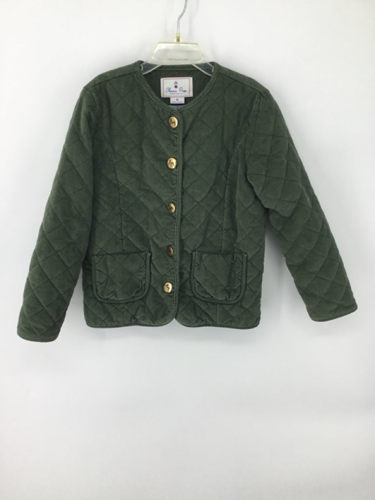 Classic Prep Child Size 6 Green Jacket - girls