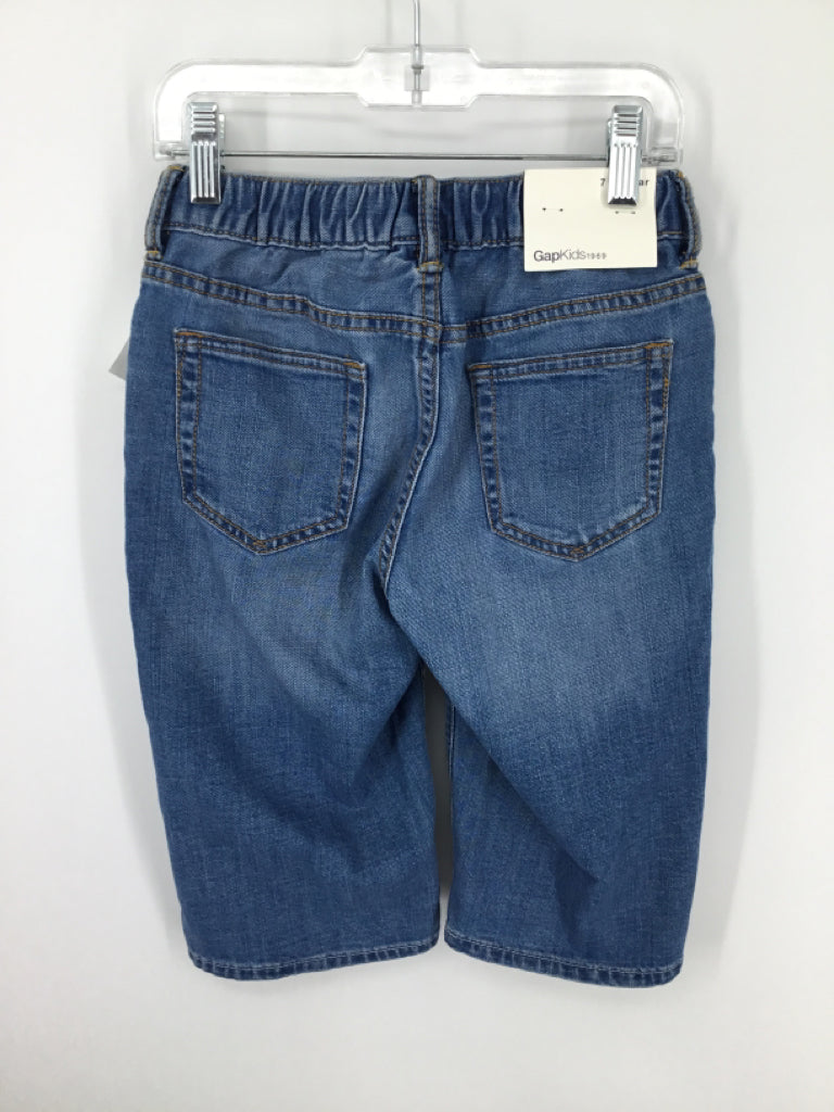 Gap Kids Child Size 7 Blue Solid Shorts - boys