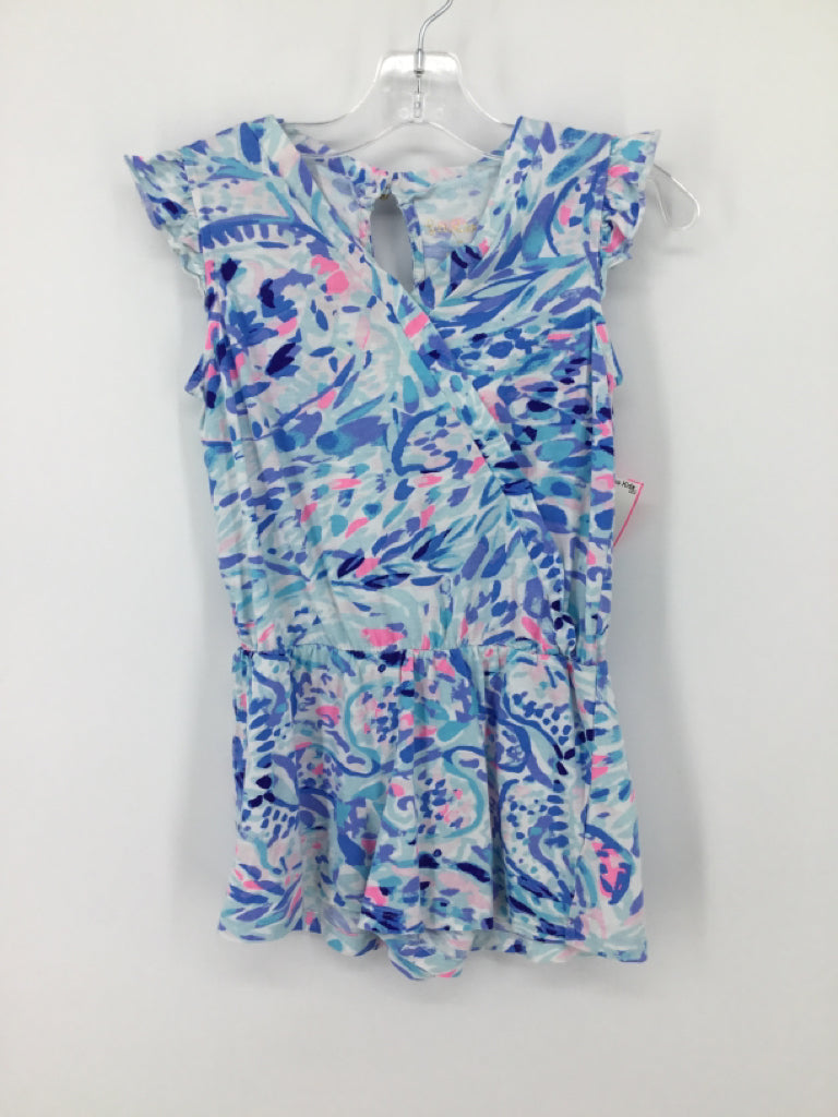 Lilly Pulitzer Child Size 6 Blue Outfit - girls