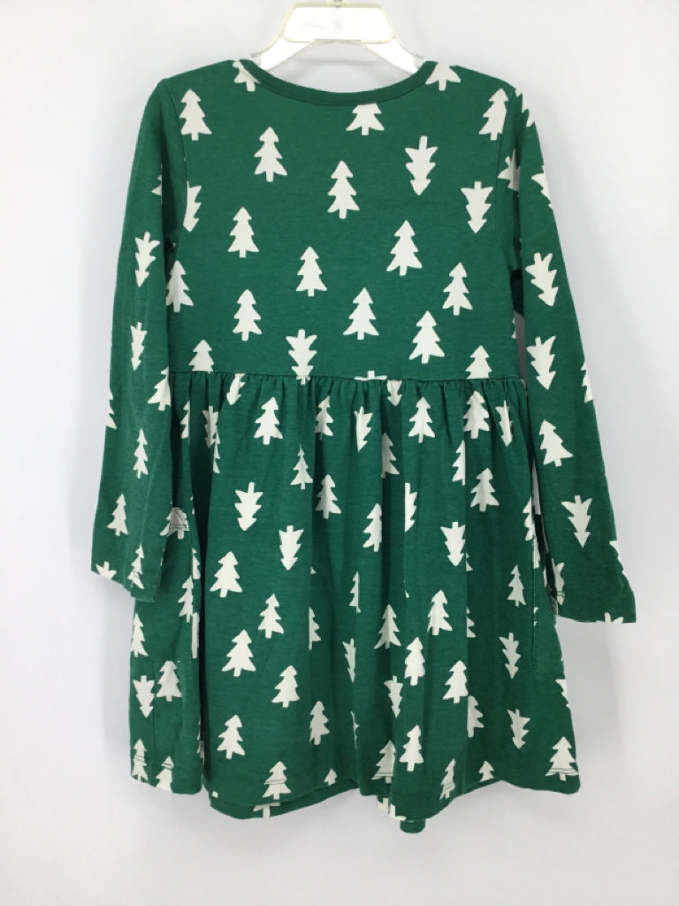 Hanna Andersson Child Size 6 Green Christmas Dress