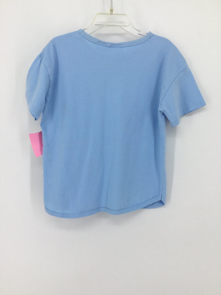 Zara Child Size 4 Blue T-shirt - girls