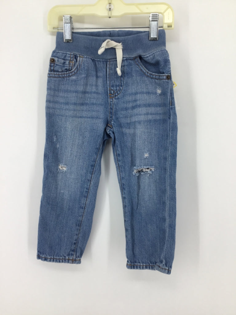 Baby Gap Child Size 2 Blue Solid Jeans - boys