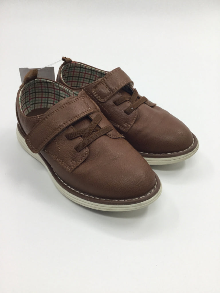 Cat & Jack Child Size 11 Brown Dress Shoes