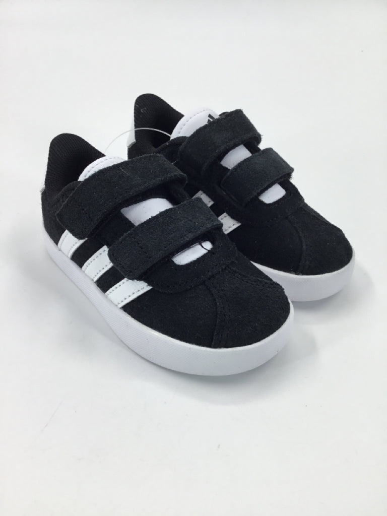 Adidas Child Size 6.5 Toddler Black Sneakers