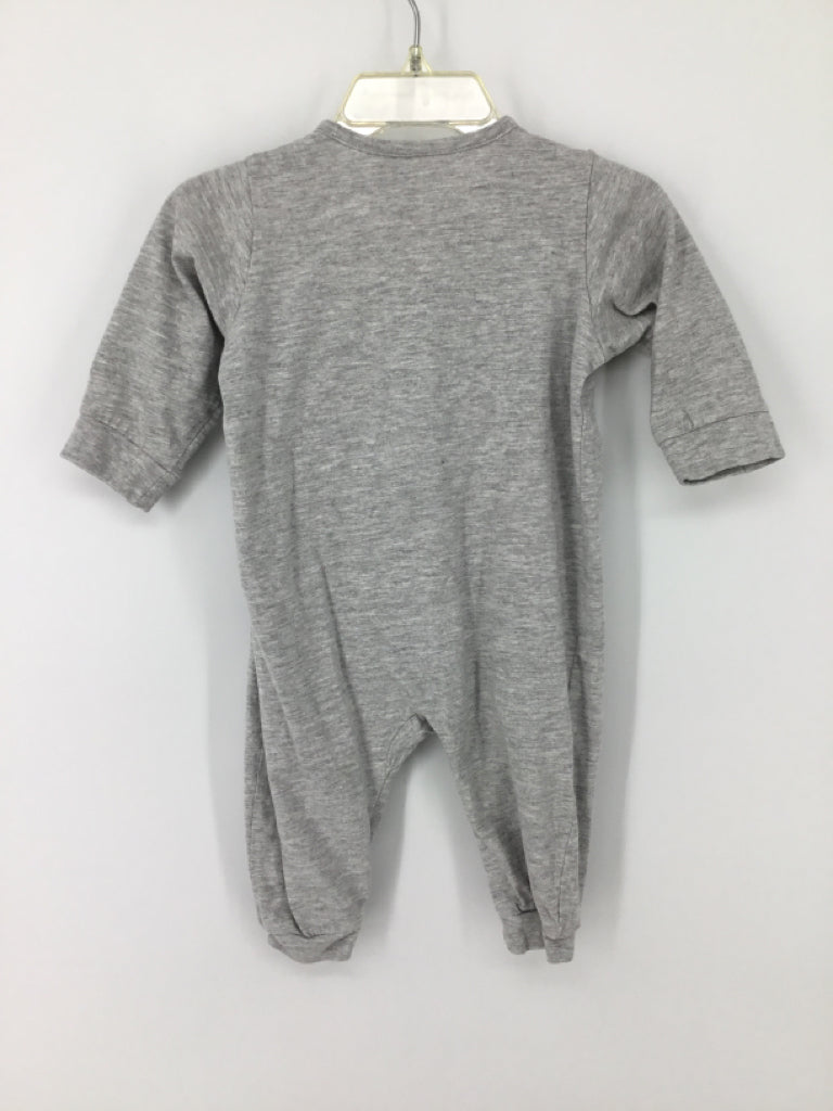 H & M Child Size 6 Months Gray Solid Pajamas - boys