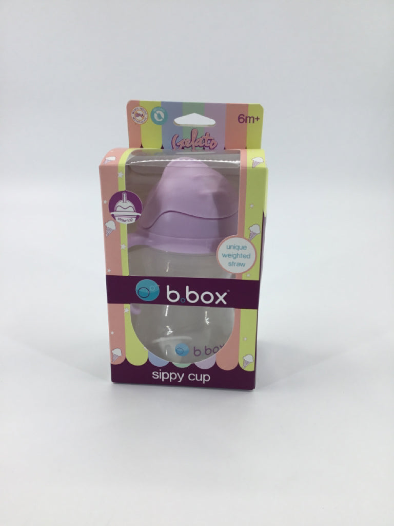 b. box Sippy Cup with straw