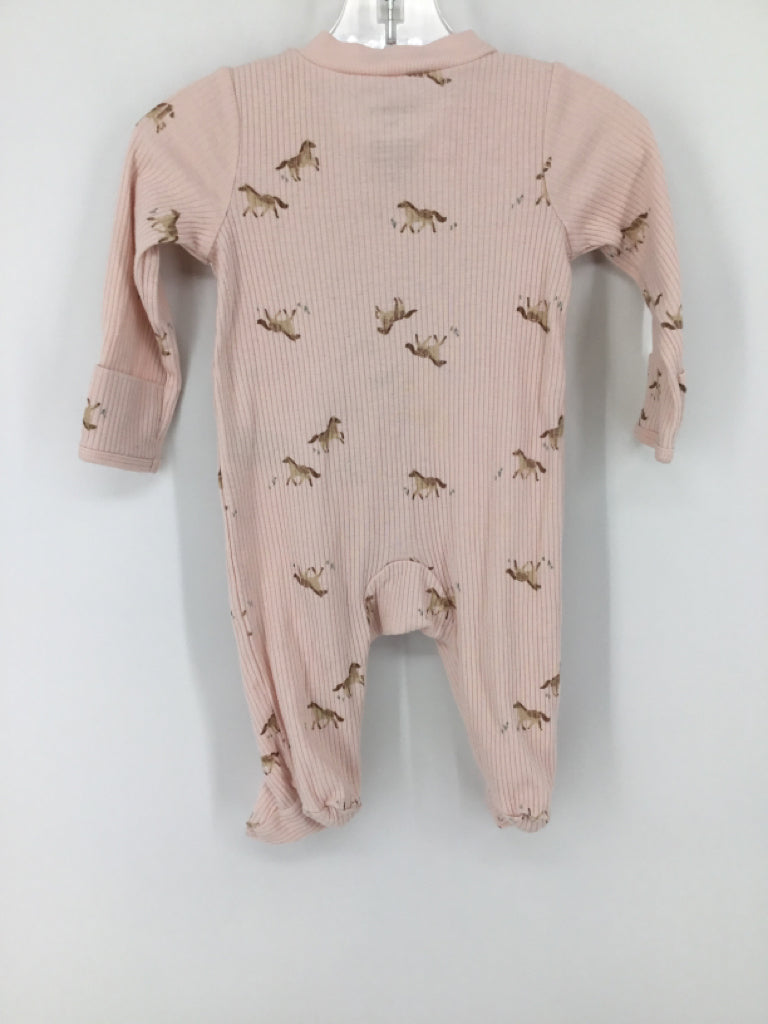 Carter's Child Size 3 Months Pink Sleepers