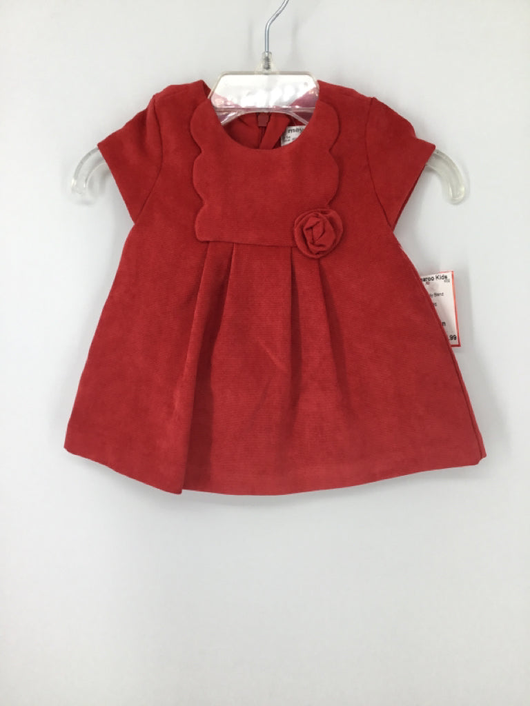 Mayoral Child Size Newborn Red Dress - girls
