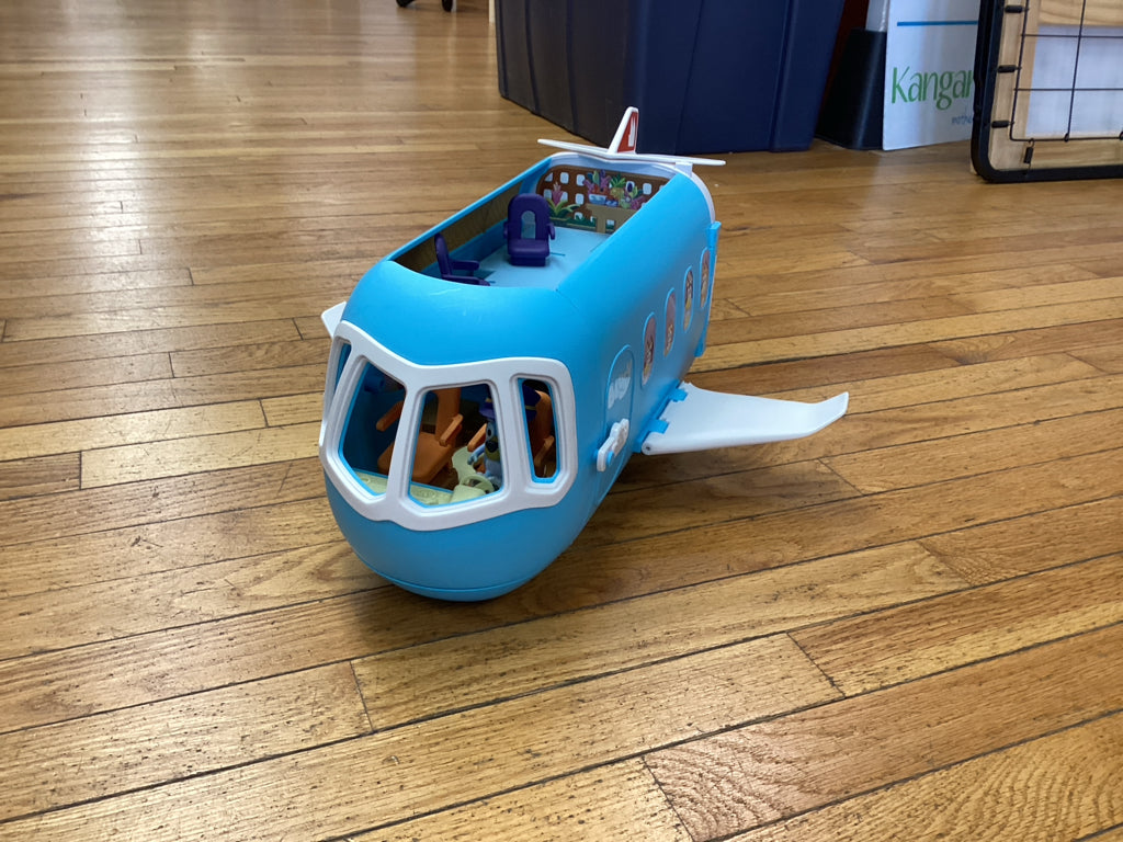 Bluey 3-in-1 Transforming Plane Playset with sounds, figures & accessories