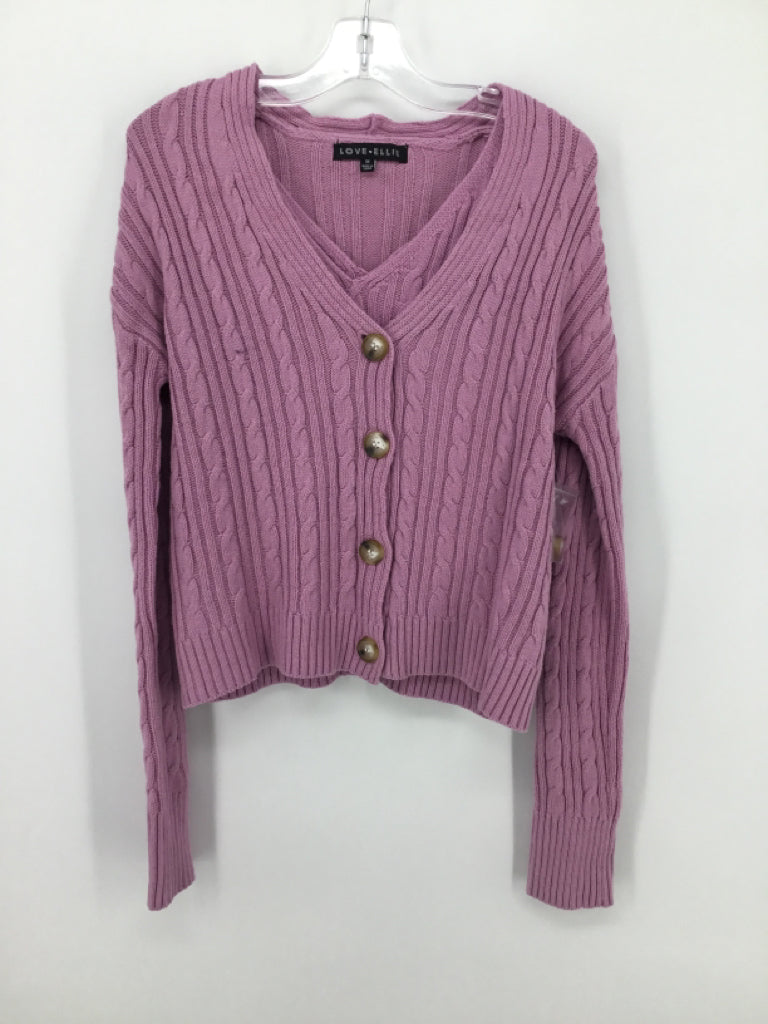 Love Ellie Child Size 10 Pink Sweater - girls