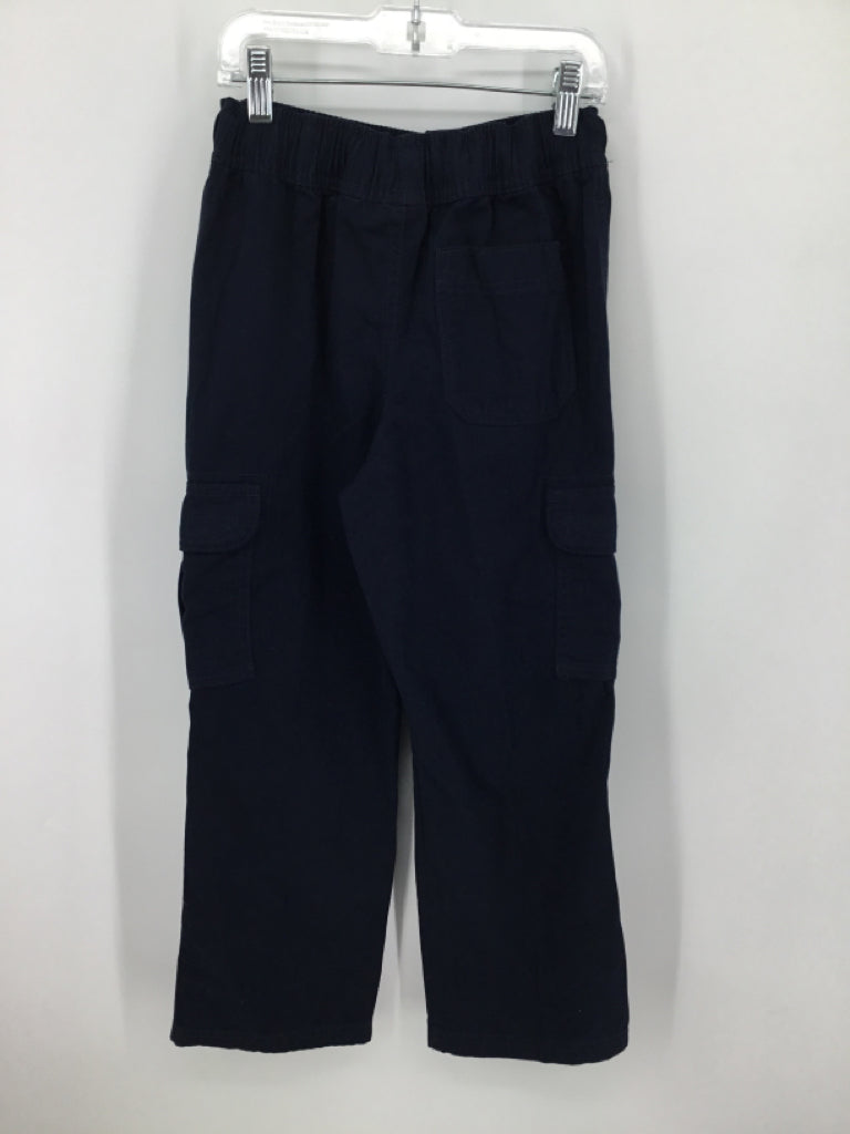 Childrens Place Child Size 7 Navy Solid Pants - boys