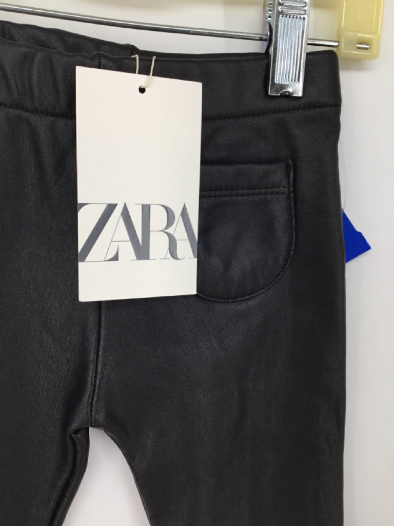 Zara Child Size 12-18 Months Black Pants - girls