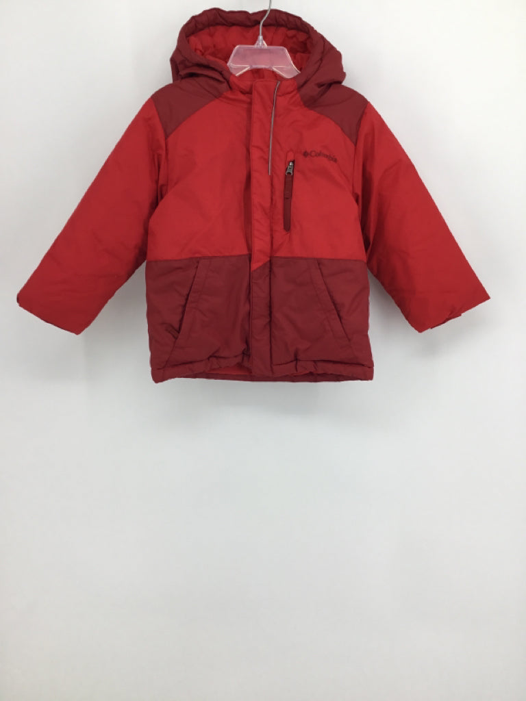 Columbia Child Size 4 Red Solid Outerwear - boys