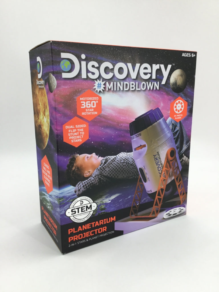 Discovery #Mindblown Planetarium Projector 2-in-1 Stars & Planet Projection STEM