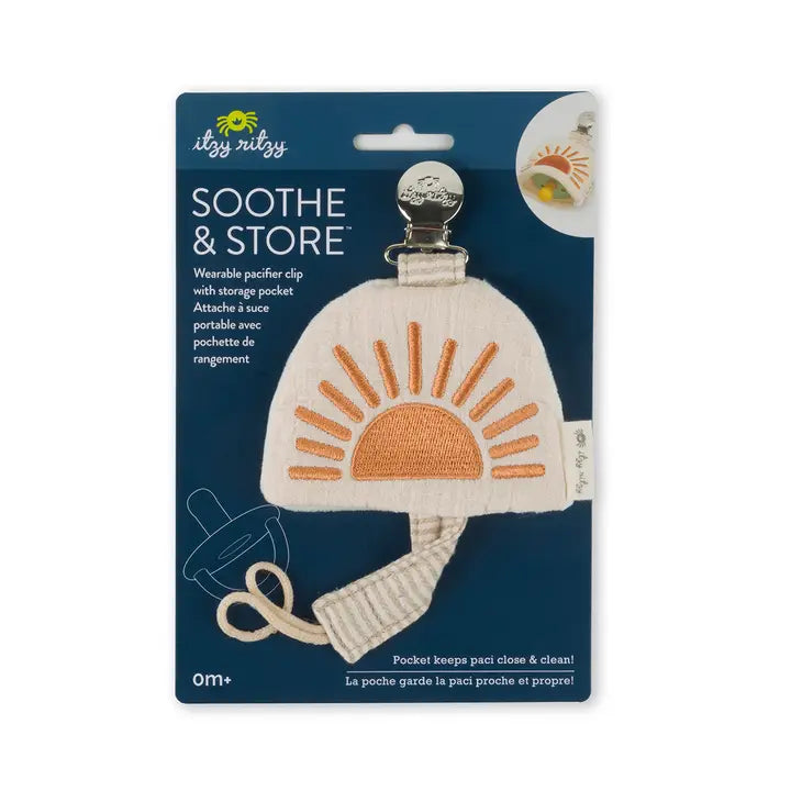 Itzy Ritzy - Sun Soothe & Store Pacifier Clip