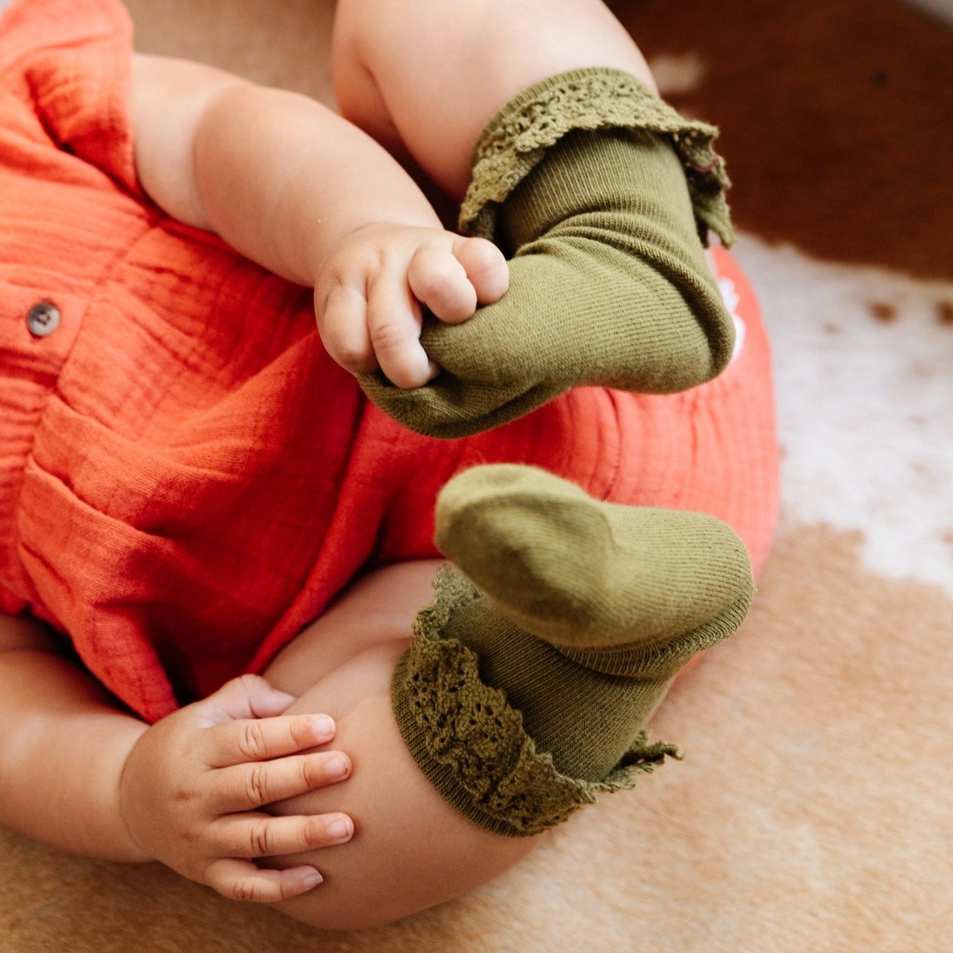 The Little Stocking Co - Lace Midi Socks (3 Pack) - Road Trip