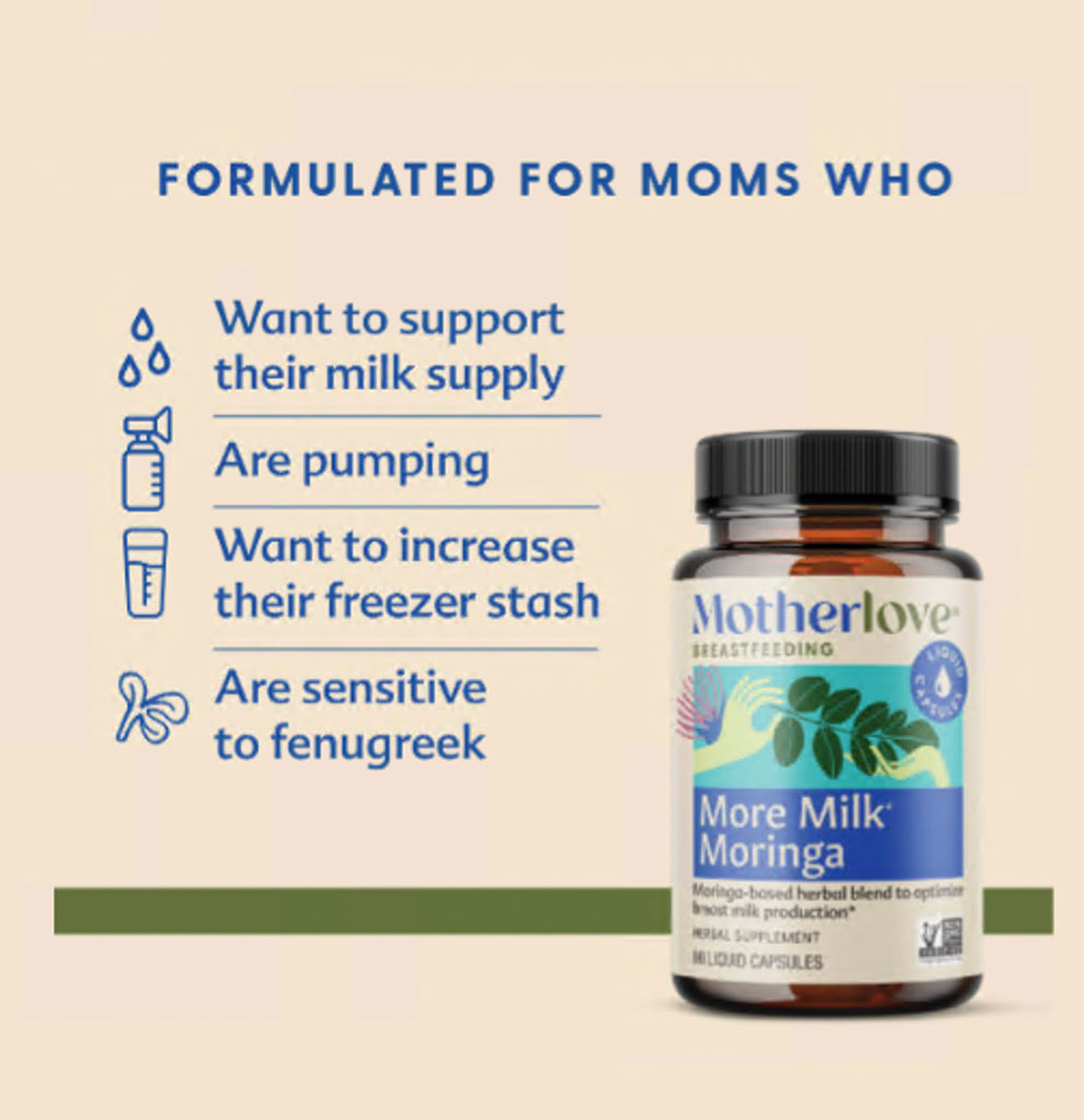 Motherlove - More Milk Moringa (60 ct)
