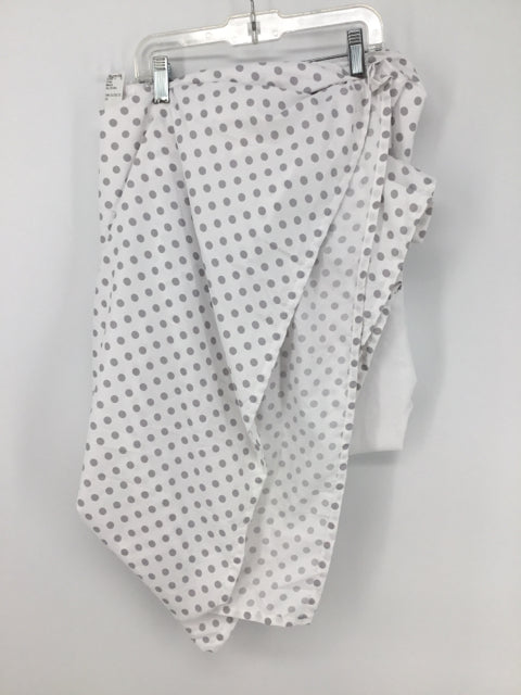Sweet JoJo Gray Crib Skirt