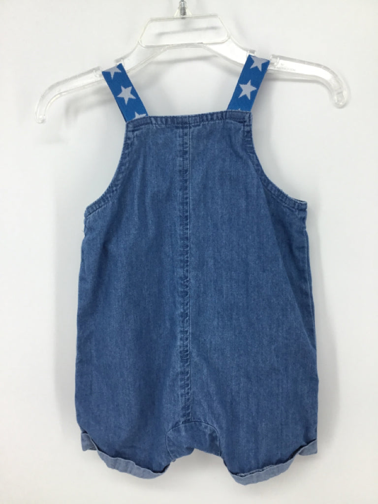 Cat & Jack Child Size 3-6 Months Blue Stars & Stripes Outfit