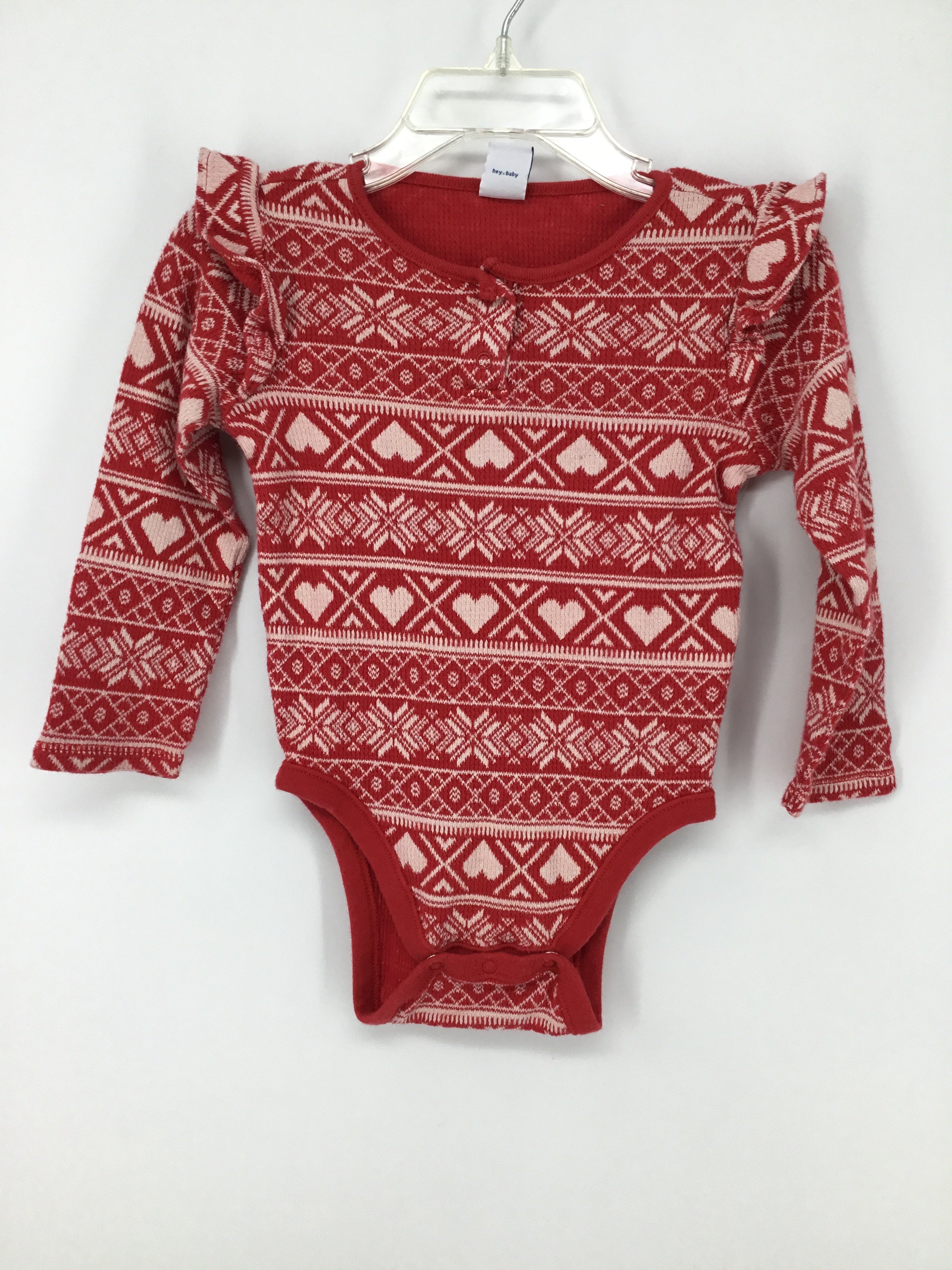 Old Navy Child Size 18-24 Months Red Valentine's Day Oneise