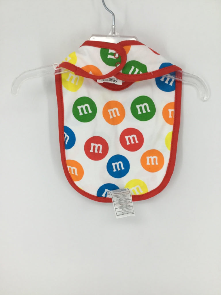 M&Ms Child Size One Size Multi-Color Bib