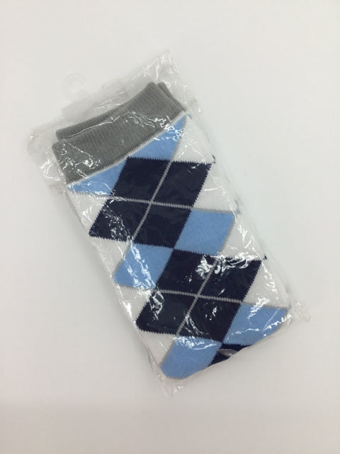 Babylegs Child Size One Size Navy Argyle Babylegs