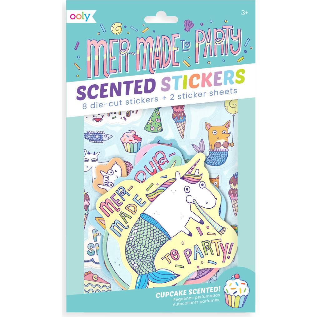 Ooly - Mer-Made to Party Scented Scratch Stickers