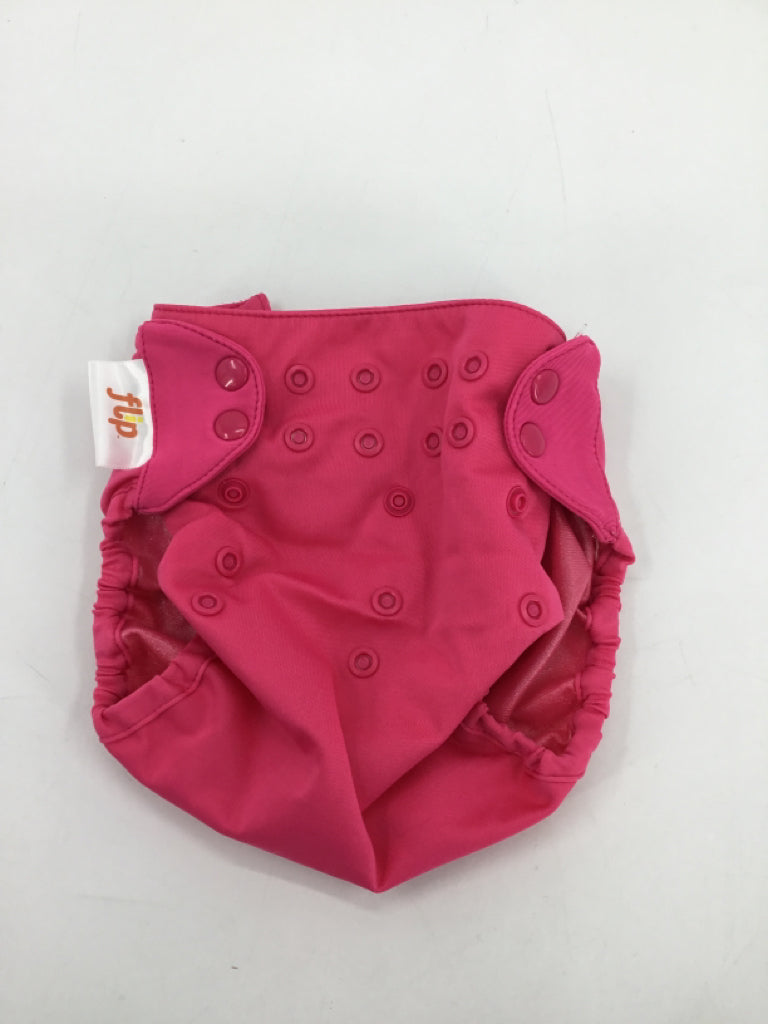 Flip Child Size One Size Pink Solid Cloth Diaper Cover