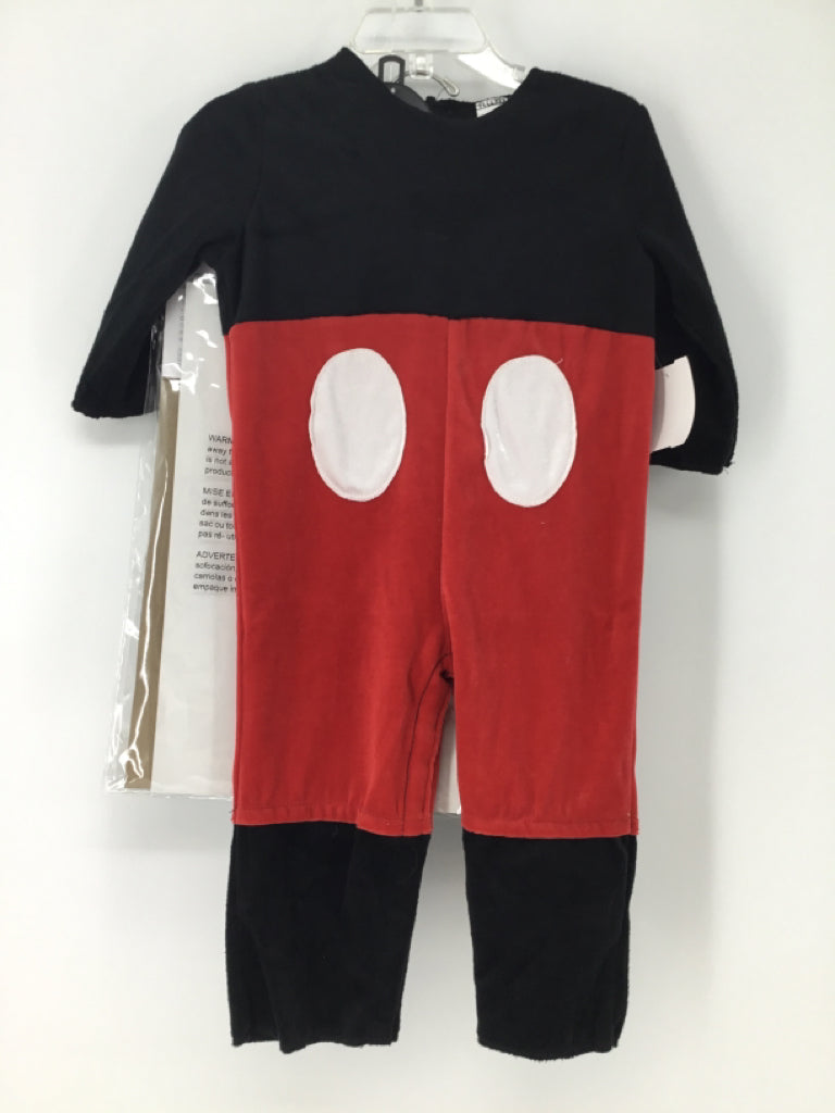 Disney Child Size 6 Months Black Mickey Mouse Halloween Costume