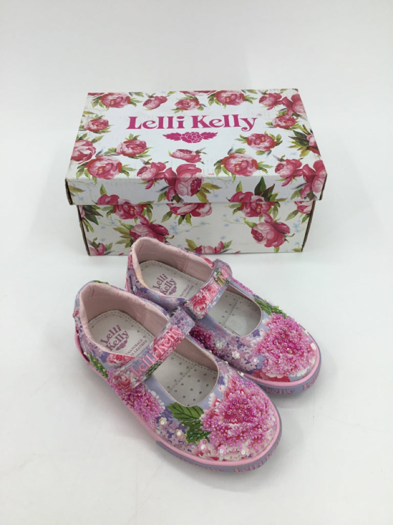 Lelli Kelly Child Size 9.5 Toddler Pink Sneakers