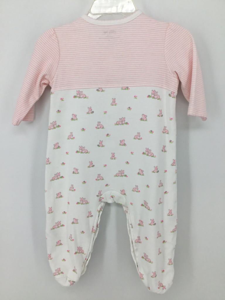 Little Me Child Size 9 Months Pink Easter Sleeper