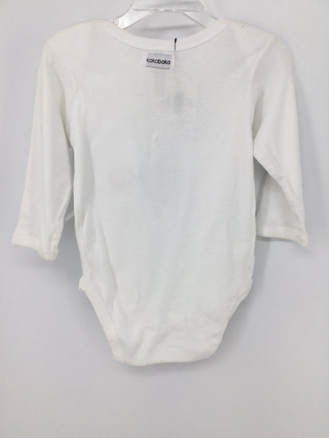 Kakabaka Child Size 18 Months White Valentine's Day Love Ninja Onesie