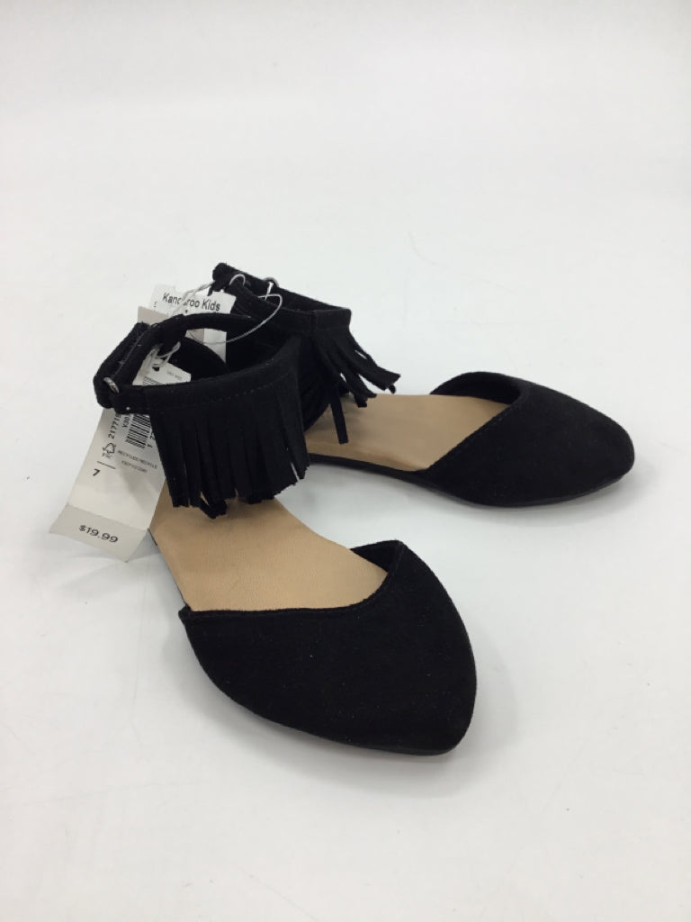 Old Navy Child Size 7 Toddler Black Dress Shoes