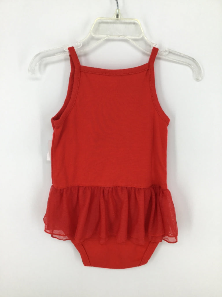 Carter's Child Size 12 Months Red Stars & Stripes Onesie