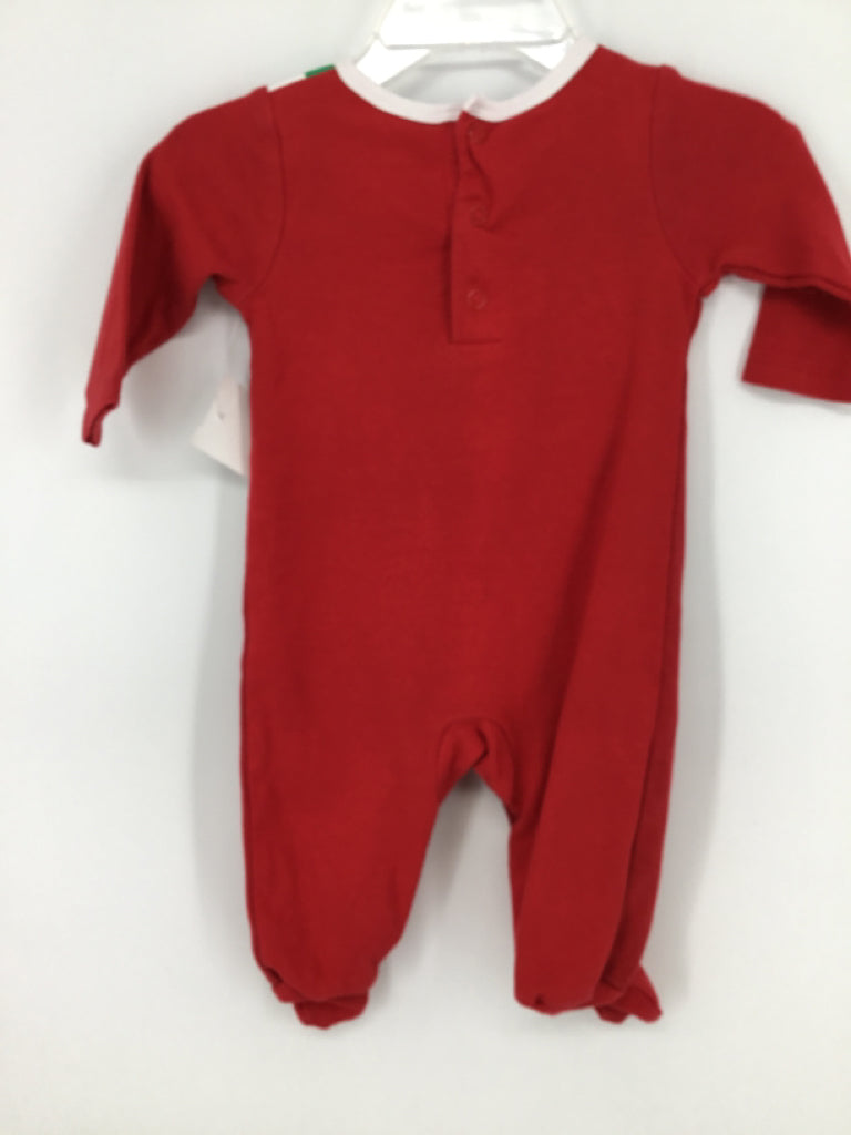 Carter's Child Size 3 Months Red Christmas Outfit