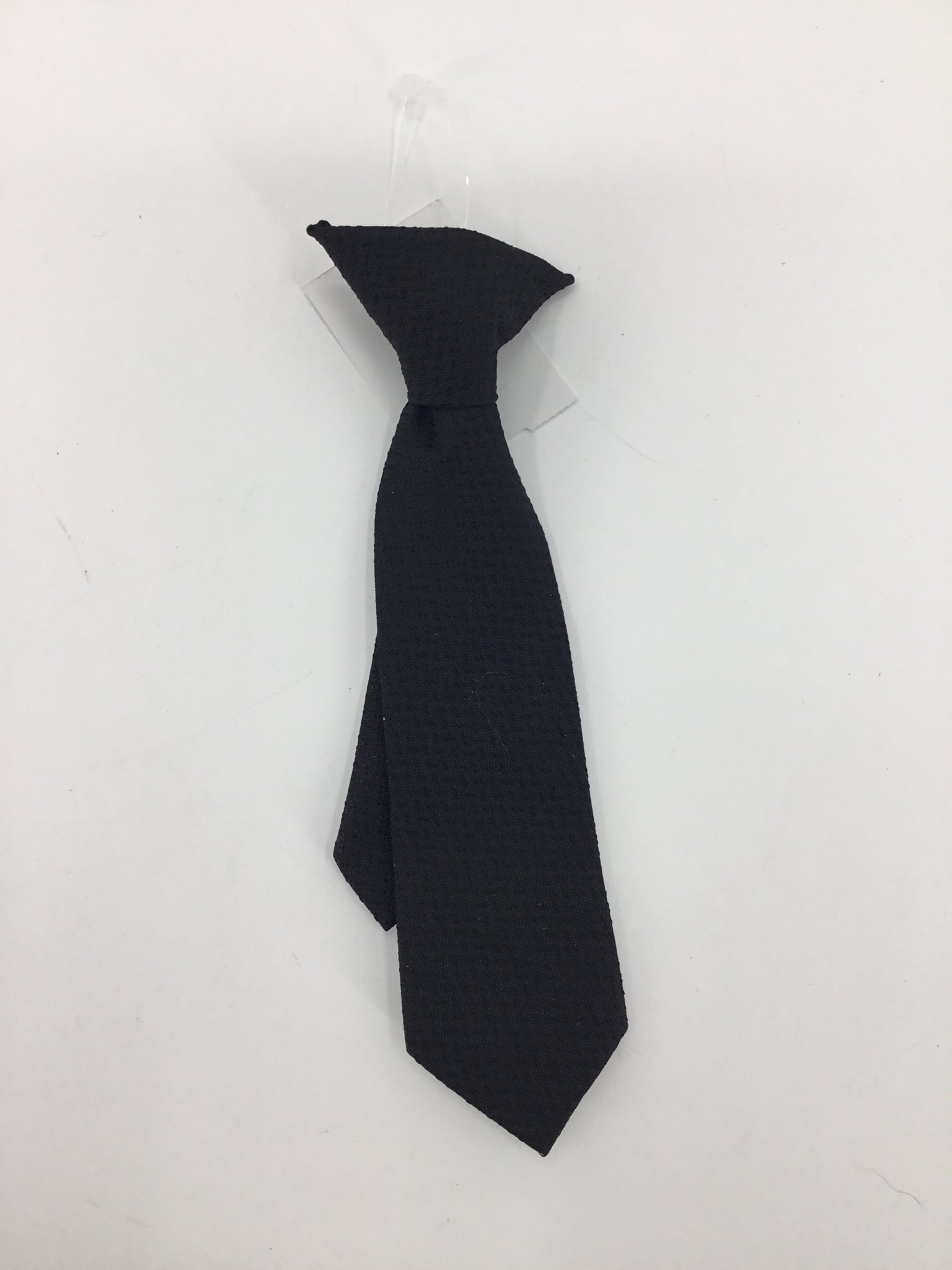 brandless Child Size Toddler Black Solid Tie/Bowtie