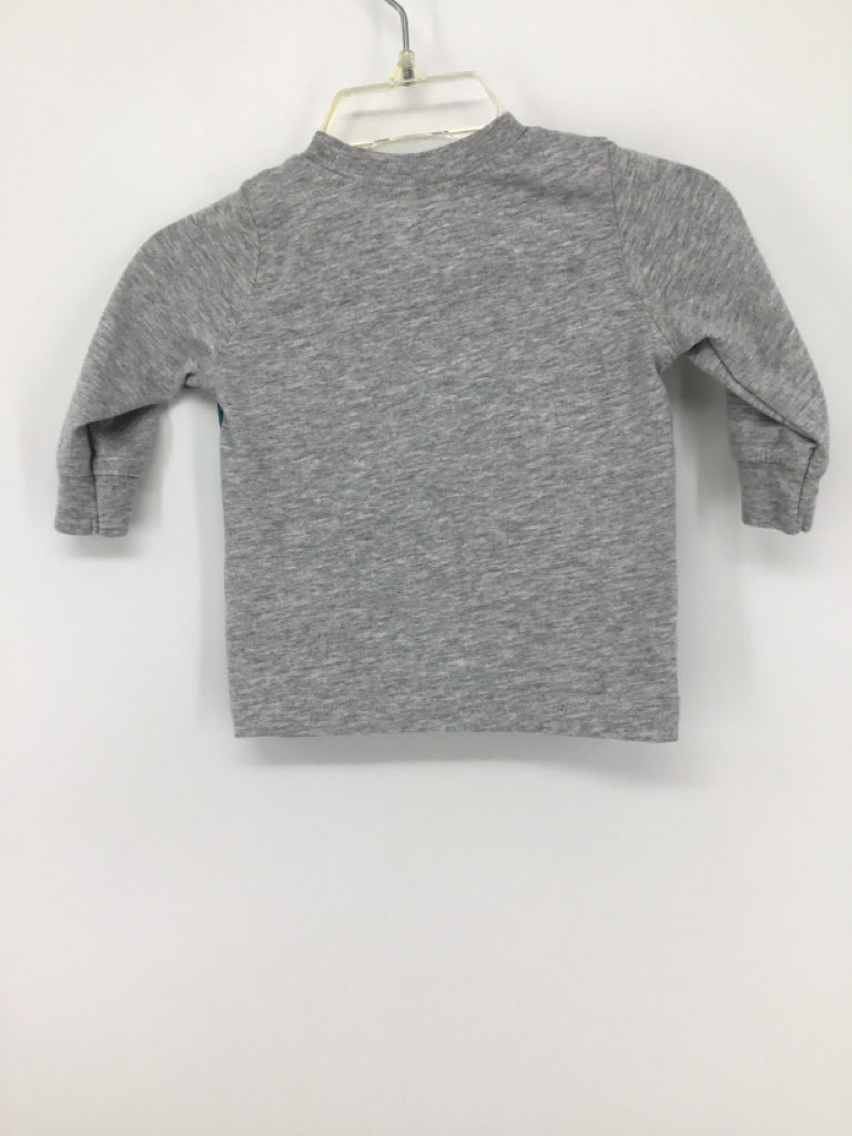 Carter's Child Size 3 Months Gray Valentine's Day T-Shirt