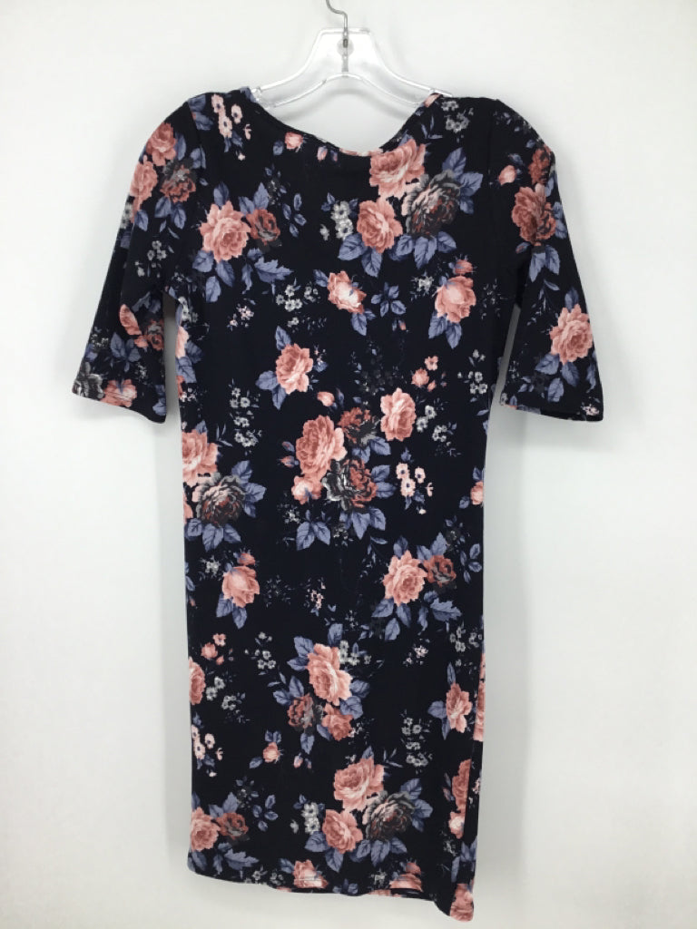 Pink Blush Size S Poly Blend Dress - Maternity