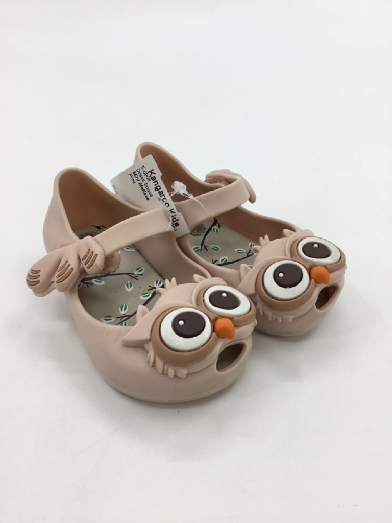 Mini Melissa Child Size 5 Toddler Pink Dress Shoes