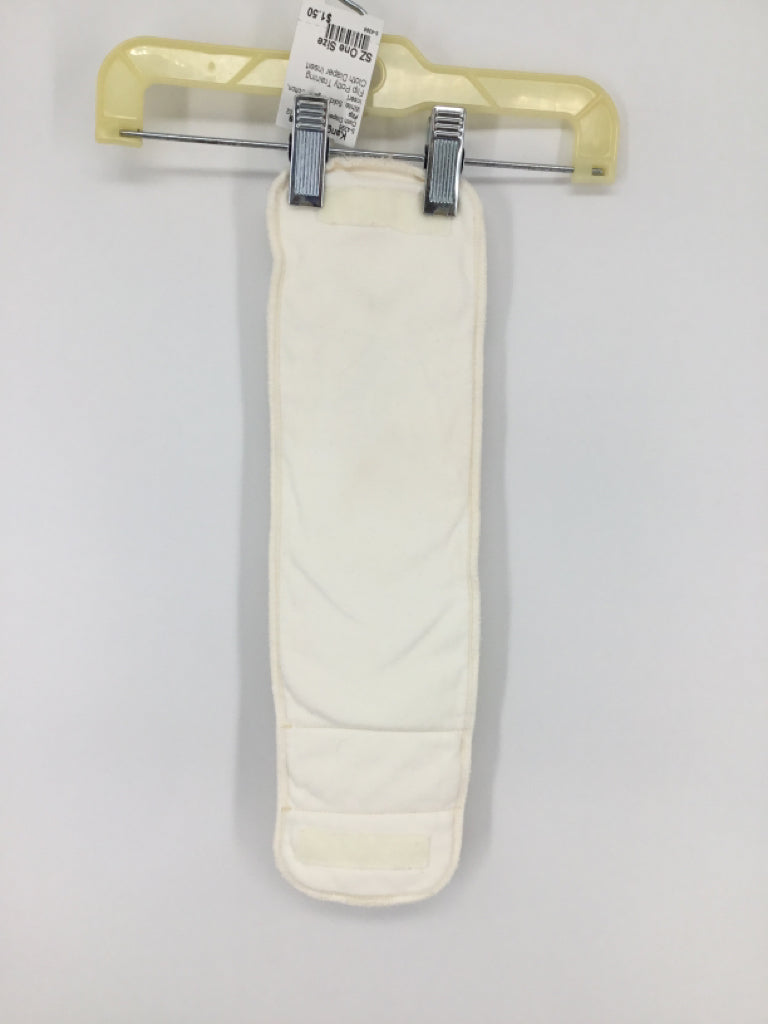 Flip Child Size One Size White Solid Potty Training Cloth Diaper Insert